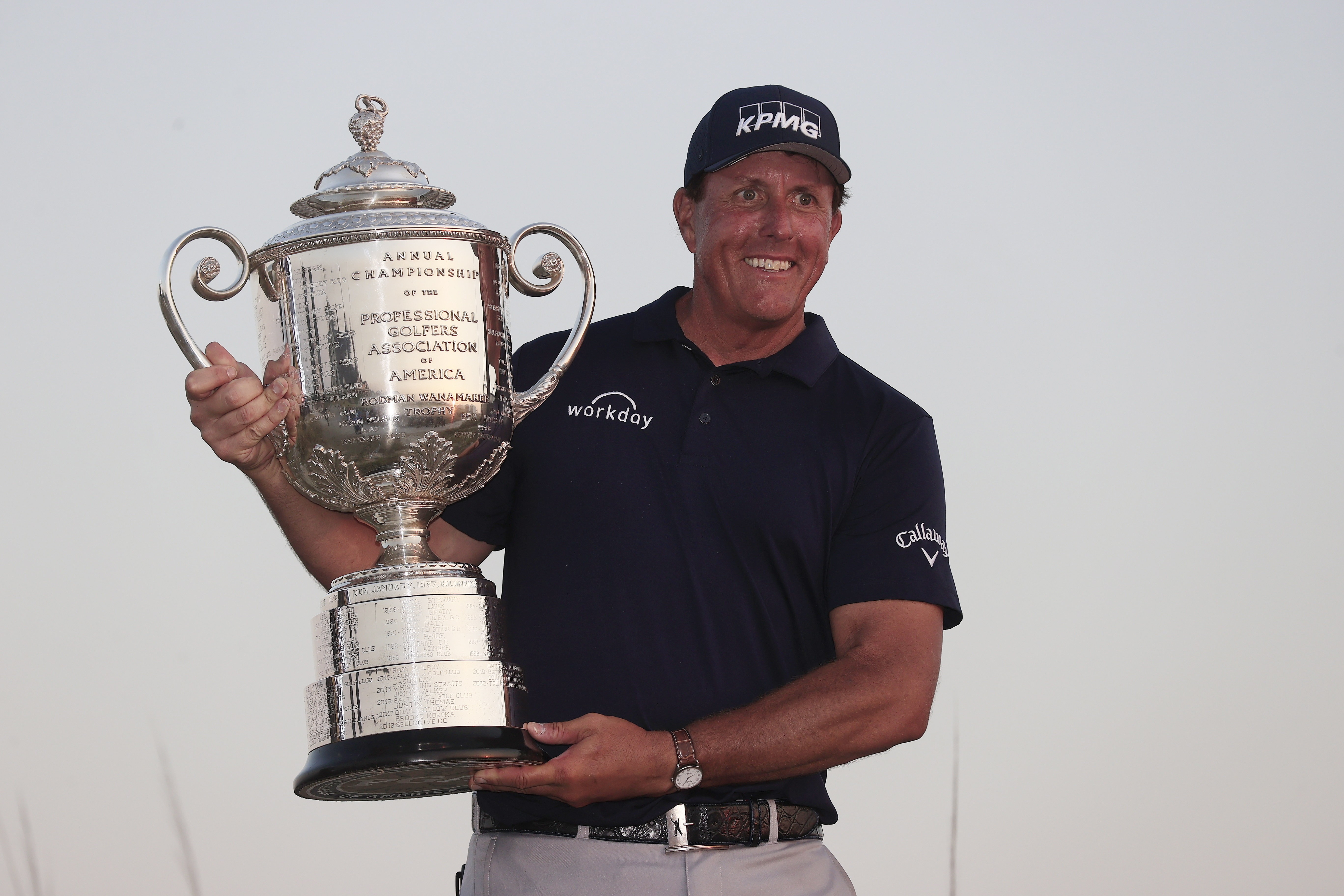 Mickelson, el campeón a la sombra de Tiger, encontró su lugar en la historia