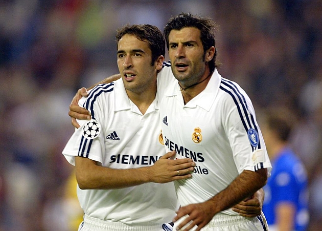 Luis Figo desea que Raúl González entrene al Real Madrid