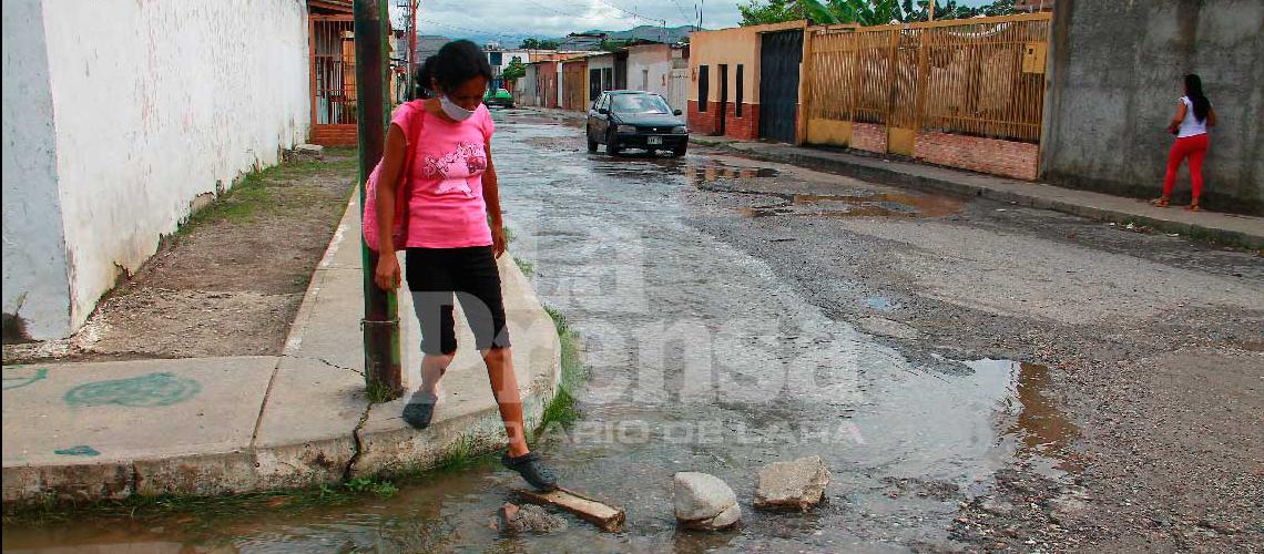 Más de 300 familias sin agua en Lara por la rotura de un tubo matriz