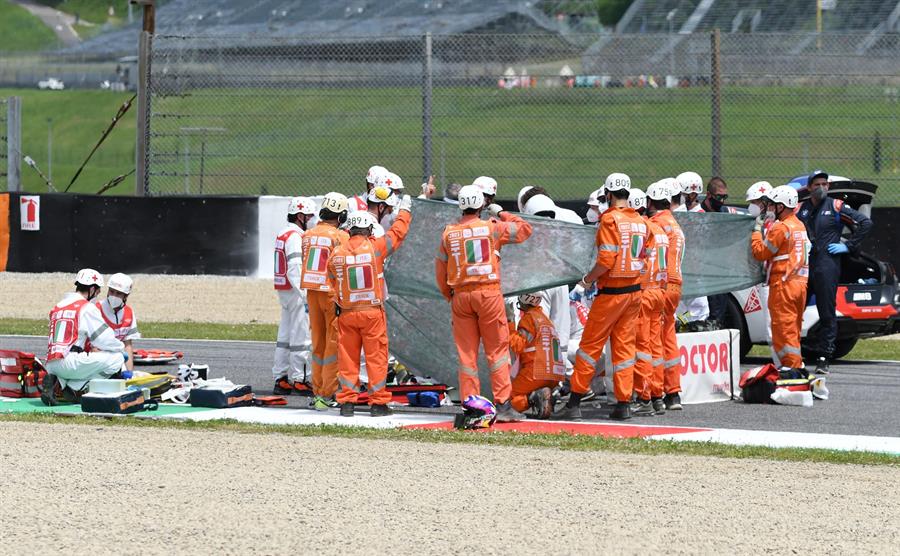 Fallece el joven piloto Jason Dupasquier tras grave accidente en las pruebas del Moto3 para el GP de Italia