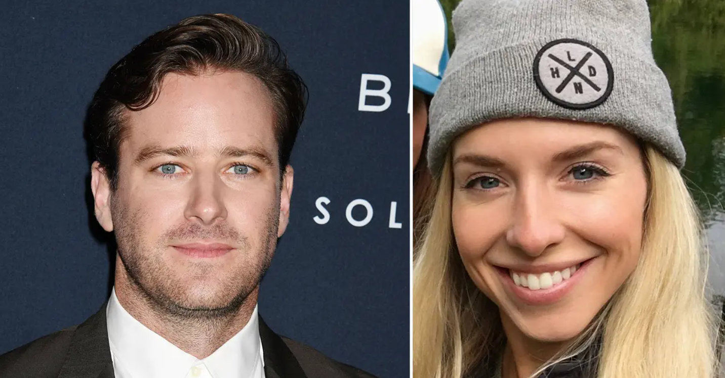 Revelan quién es la nueva novia de Armie Hammer tras las acusaciones de violación y canibalismo (fotos)