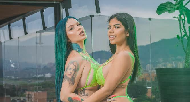 Jennifer Aboul y Sheila Ortega posaron juntas usando lencería de encajes para el OnlyFans (FOTOS)