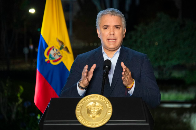 Iván Duque confirma el primer caso de la variante delta del coronavirus en Colombia