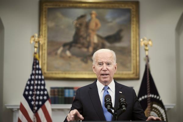 Biden no considera excesiva la reacción de Israel frente a los palestinos