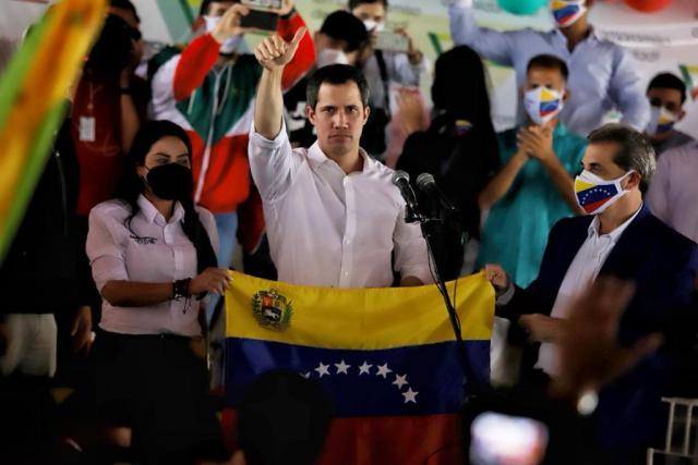 Juan Guaidó asistió al primer Congreso Federal del partido político Encuentro Ciudadano