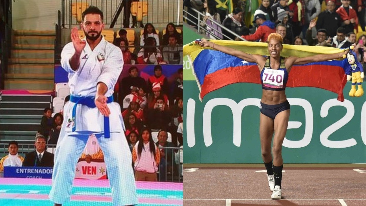 Yulimar Rojas y Antonio Díaz serán los abanderados de Venezuela para Tokio 2020