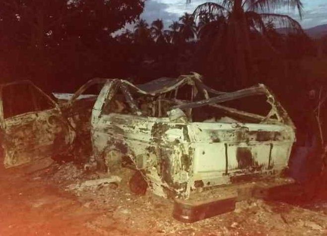 En accidente vial mueren carbonizados dos productores agrícolas de Mérida