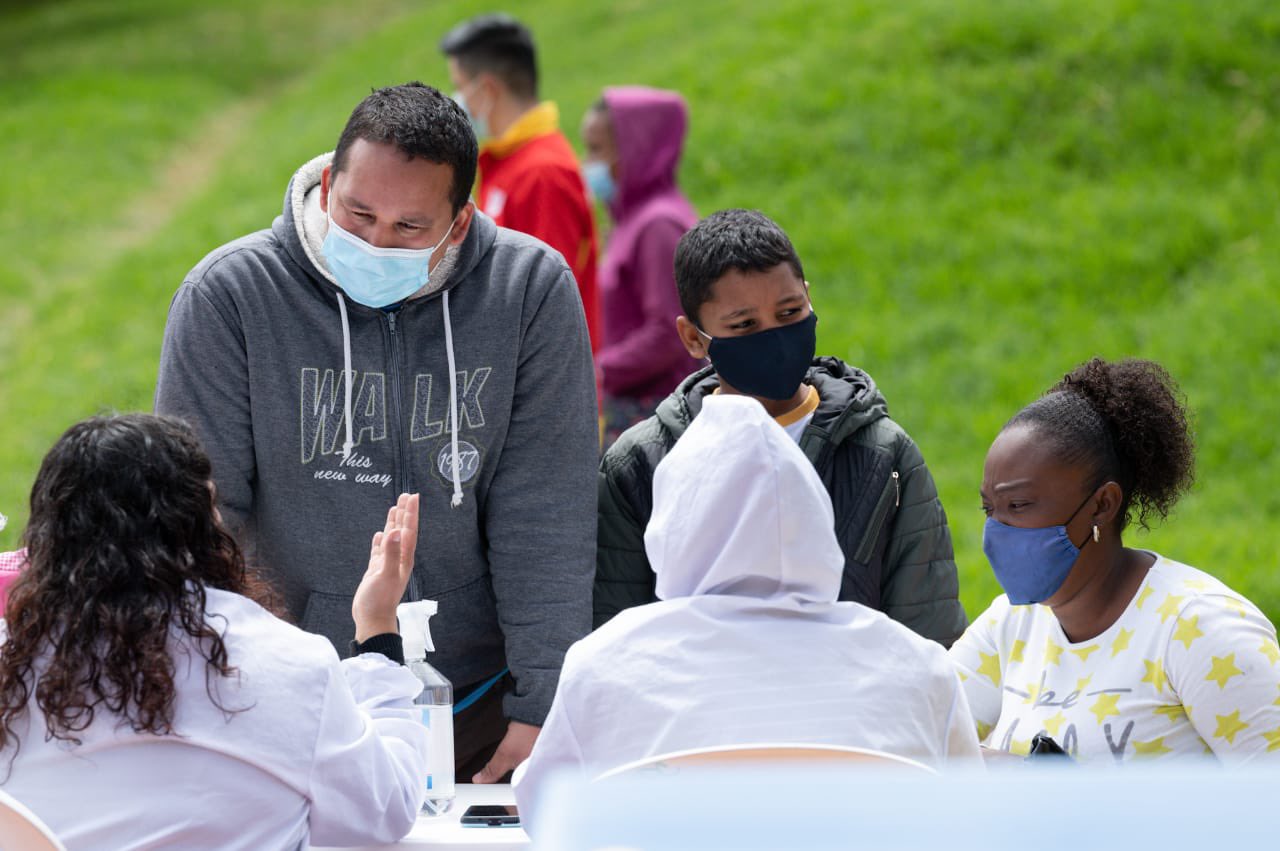 Bogotá inauguró un centro de atención para refugiados venezolanos (Video)