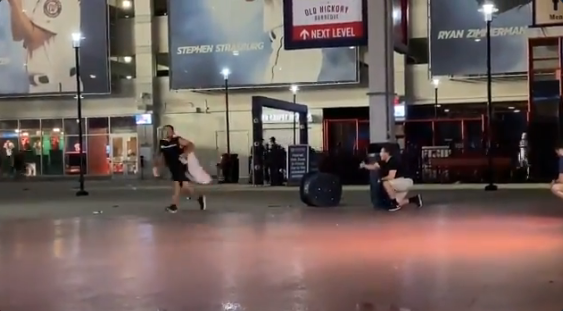 Reportaron disparos a las afueras del estadio Nationals Park en Washington (VIDEO)