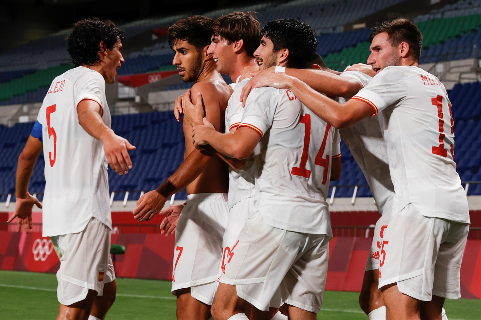 La zurda de Asensio pone a España en la lucha por el oro olímpico contra Brasil