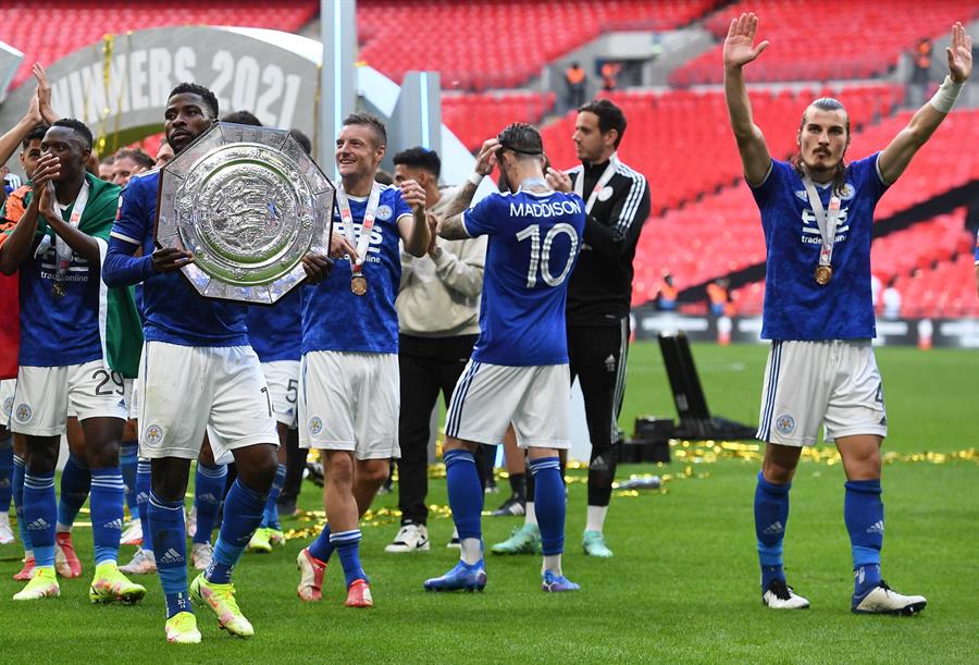 Leicester sorprendió al Manchester City en la Community Shield