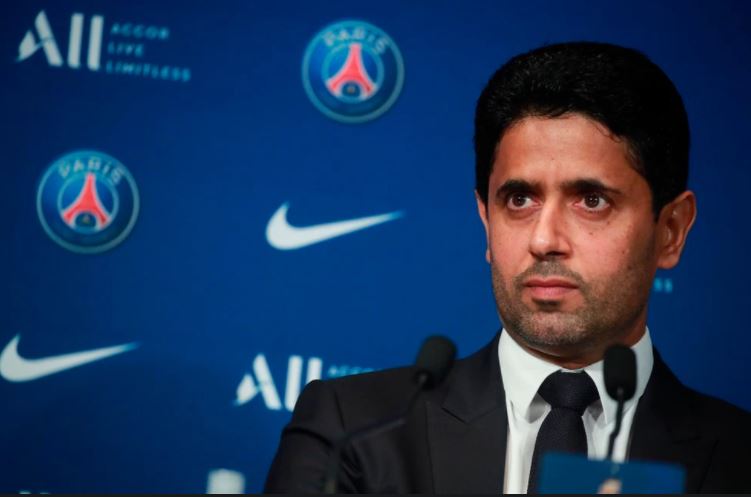 Fanáticos radicales del PSG exigen la renuncia del presidente del club, Nasser Al-Khelaifi