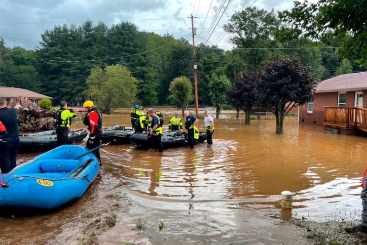 Carolina del Norte registra decenas de desaparecidos tras el paso de la depresión tropical Fred