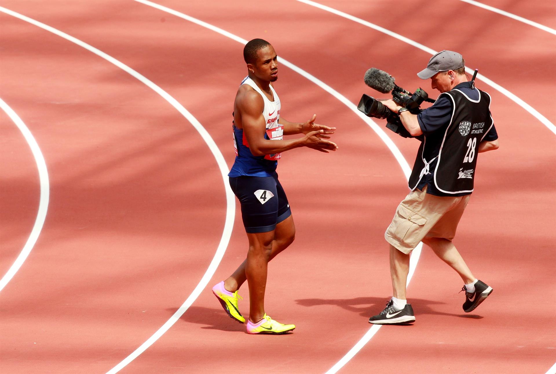 Suspendido por un positivo el medallista británico Chijindu Ujah