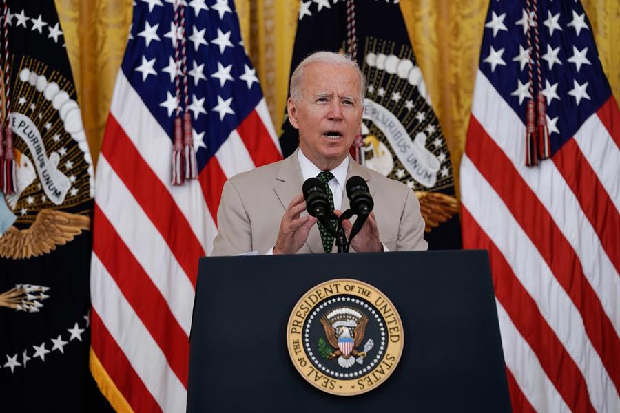 Biden agradeció a los atletas estadounidenses que participaron en Tokio 2020