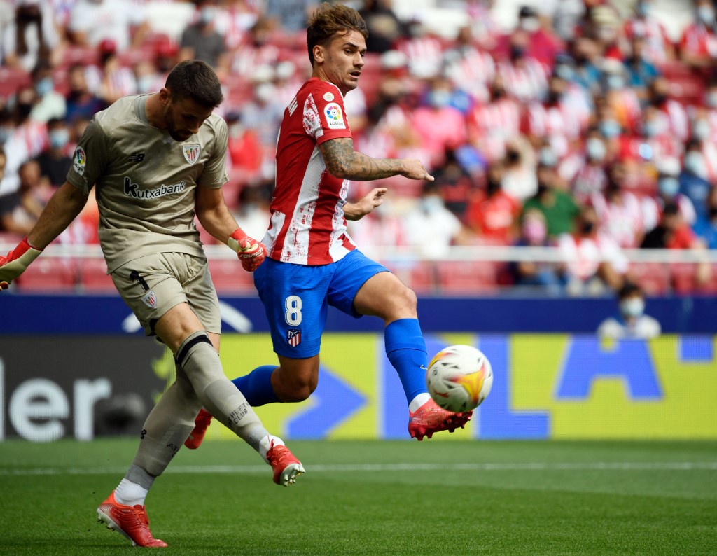 Ni Griezmann, ni Joao, ni Iñaki Williams aparecieron para el Atlético de Madrid