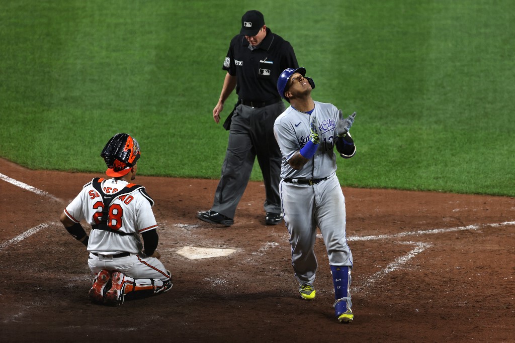 Salvador Pérez demostró todo su PODER contra los Orioles (VIDEO)