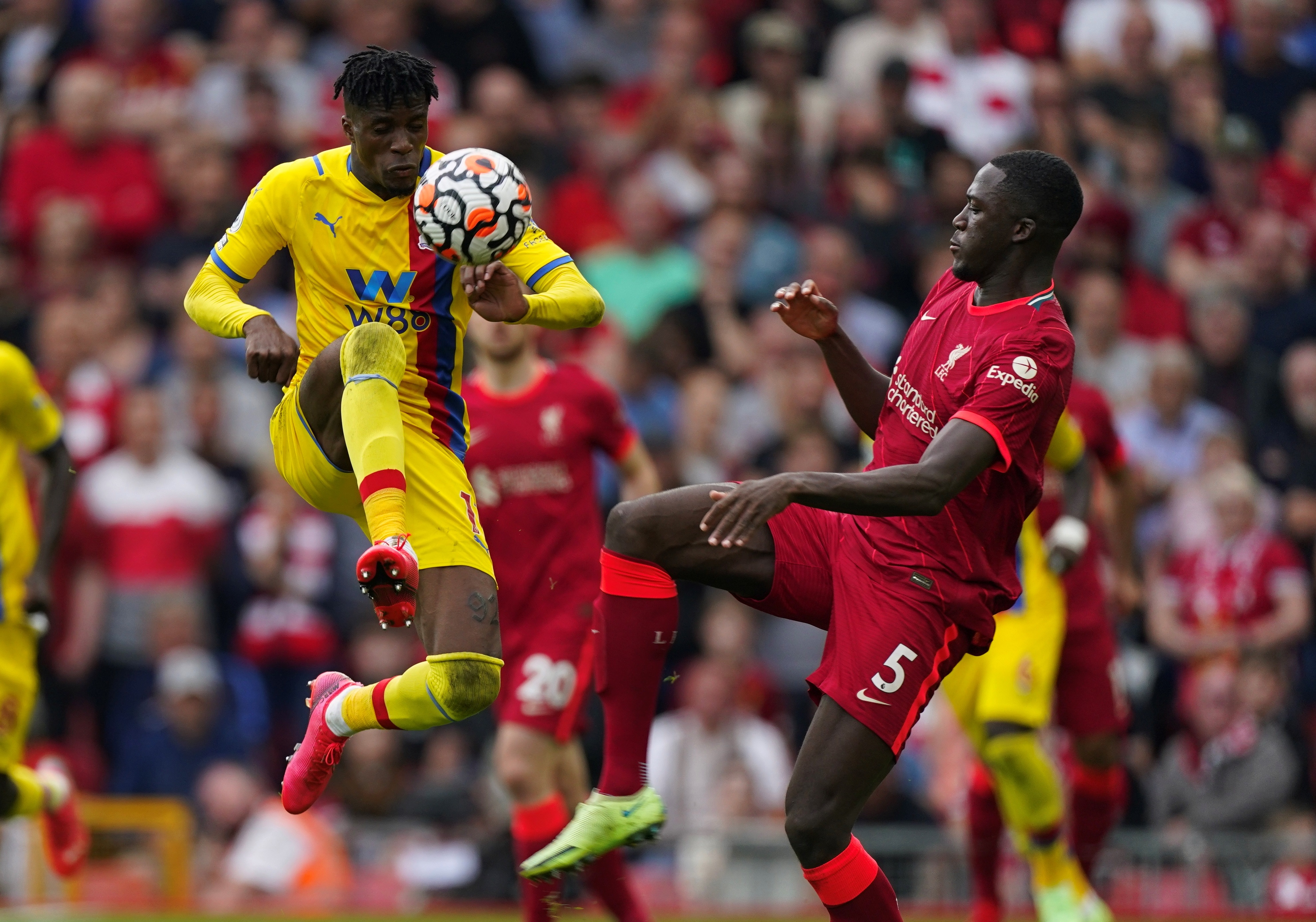 El Liverpool ganó al Crystal Palace desde el saque de esquina