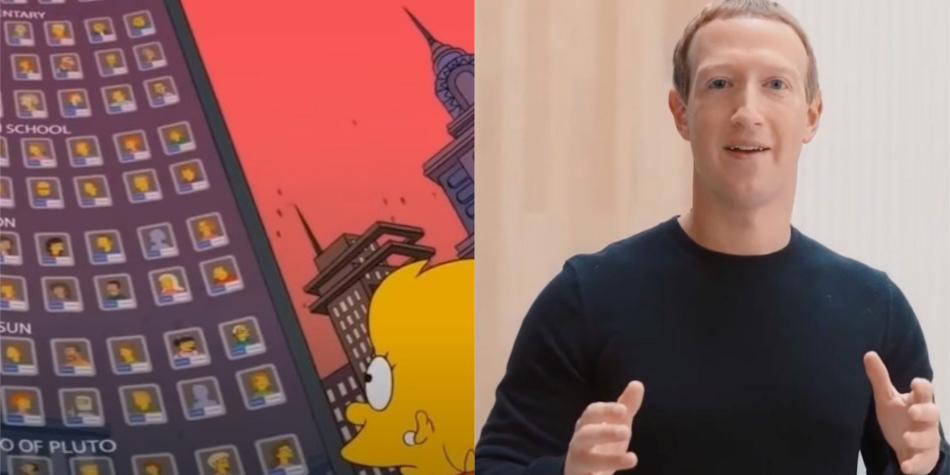 ¿Lo volvieron a hacer?  Los Simpson habrían predicho el Meta de Facebook (VIDEO)