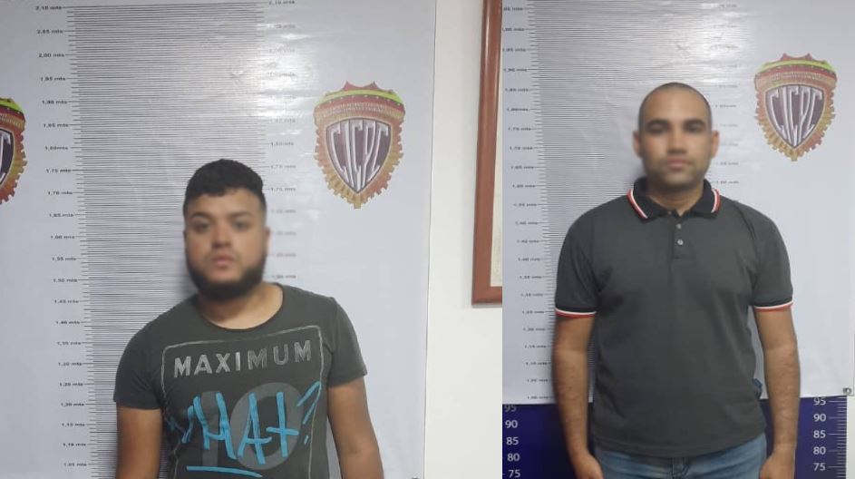 Capturaron a dos jóvenes que exhibían prendas alusivas al Cicpc en Caracas