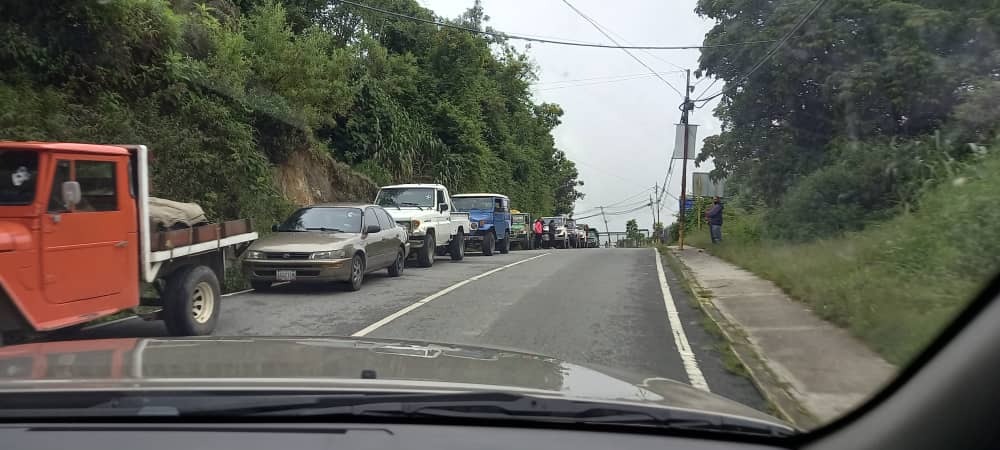 Pesadilla en la Colonia Tovar: Conductores pernoctan por tres días en las colas para echar gasolina