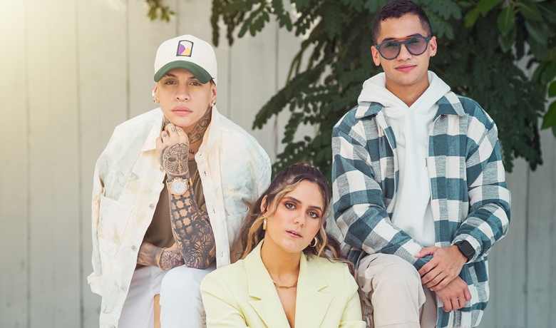 Tiare, Gio y Gabo unieron sus voces en el remix de “Líneas de tu mano”