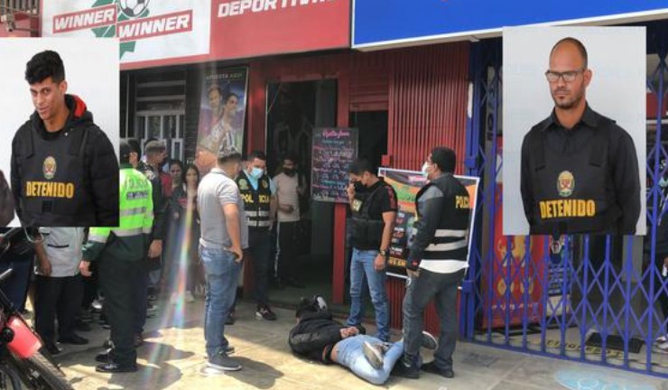 Capturaron a dos venezolanos cuando intentaban robar una casa de apuestas deportivas en Perú