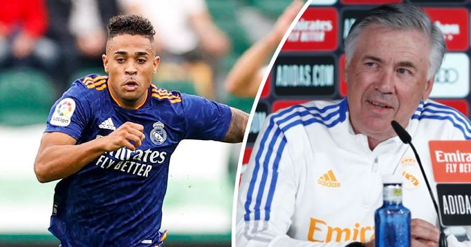 Ancelotti elogió a Mariano por su buena “actitud” y le pidió a Hazard seguir su “ejemplo” y las redes ardieron