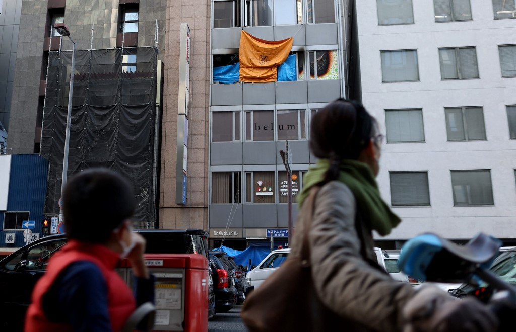 Murió el sospechoso del incendio de una clínica de Osaka que dejó 25 muertos