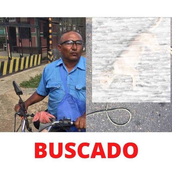 Buscan a sujeto por amarrar a un perro con una cuerda y arrastrarlo con su moto en Anaco