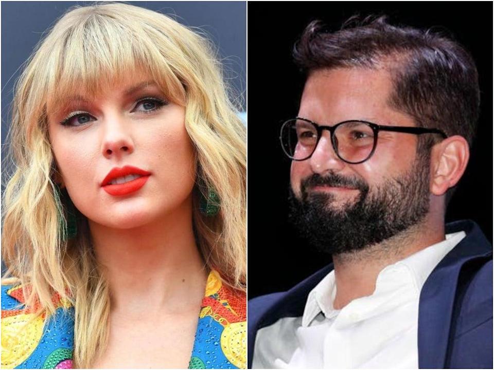 La inusual defensa del presidente electo de Chile, Gabriel Boric, a Taylor Swift