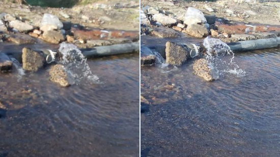 Aló, ¿Hidrolago? Así se pierden miles de litros con un bote de agua en el sector Hugo Chávez de Zulia (FOTOS)