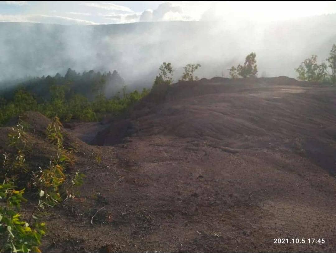 Habitantes de Lobatera denuncian contaminación ambiental por constantes quemas de desechos en el basurero