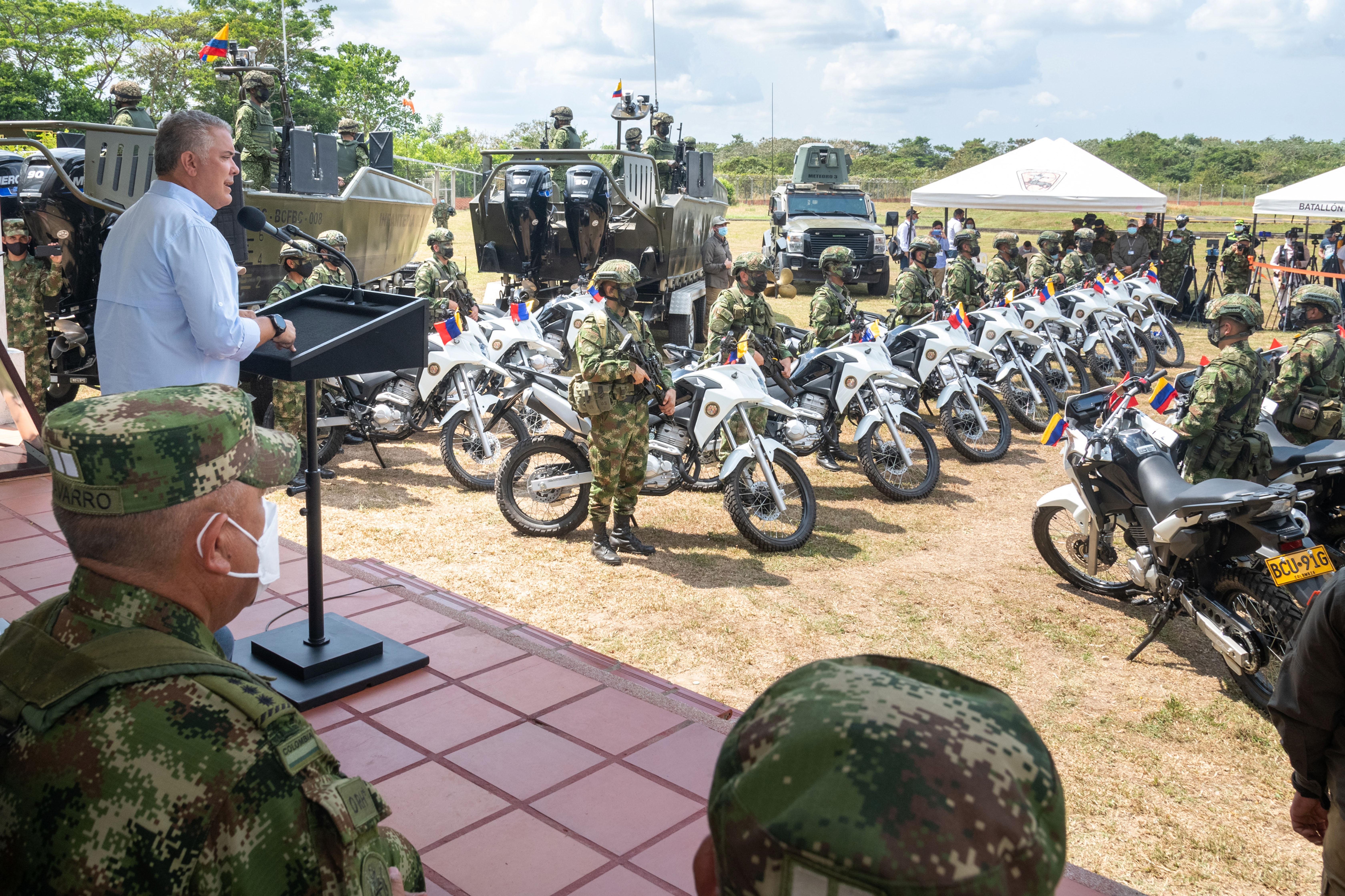 Colombia desplegó la mayor operación contra el lavado de activos del ELN