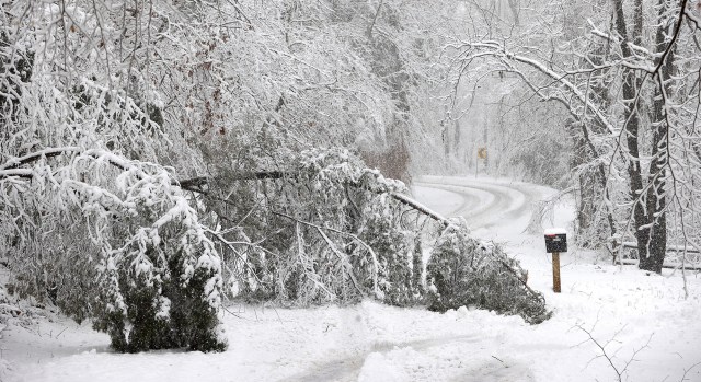 tormenta de nieve