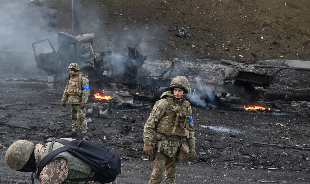 Kiev sufrió el peor bombardeo desde 1941, denunció el canciller de Ucrania