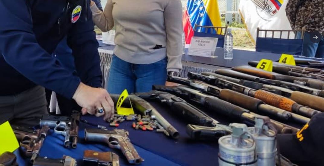 Arsenal de armas: Lo que hallaron en Yare 1 tras ser desalojado (FOTOS)