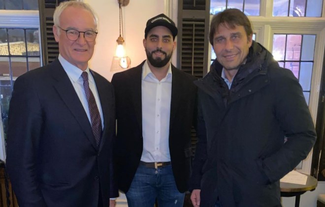 VIRAL: Invitó a su novia a una cena romántica, pero perdió su atención al ver a Conte y Ranieri (VIDEO)