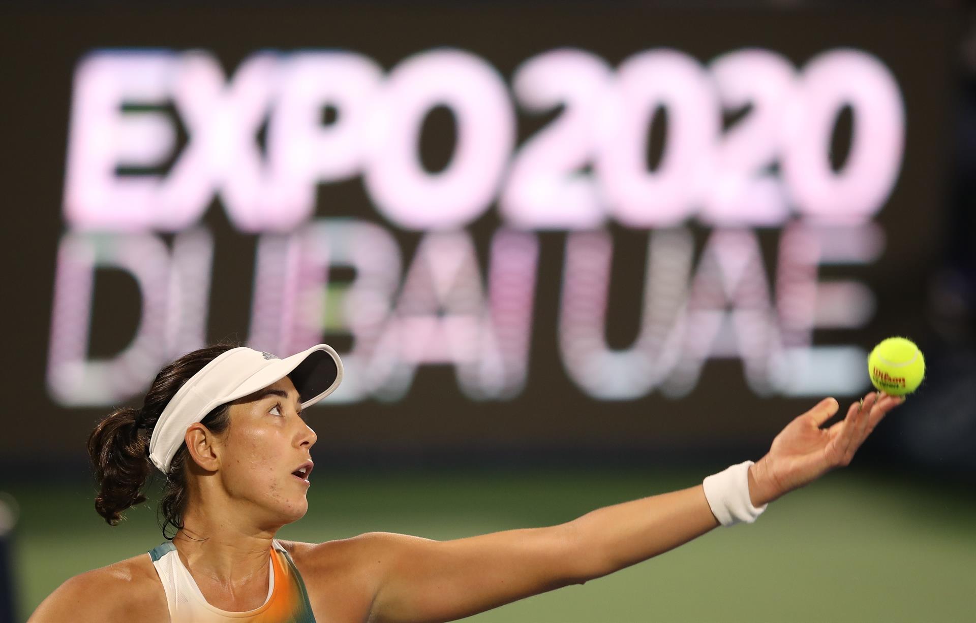 Garbiñe Muguruza, eliminada en la segunda ronda en Dubái