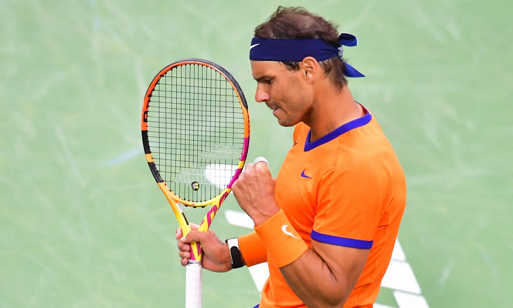 Un Nadal imparable doblegó a Carlos Alcaraz y volvió a la final de Indian Wells