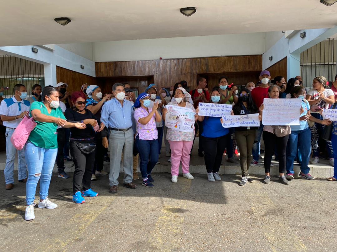 Trabajadores de la salud en Guárico llevan semanas “en el limbo”… las quincenas “brillan por su ausencia”