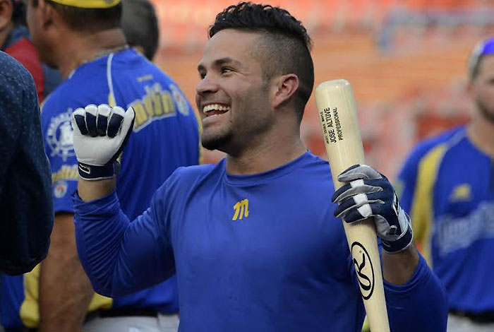 Si Salvador Pérez lo hace yo también: Altuve sueña con volver a jugar en la pelota criolla (VIDEO)