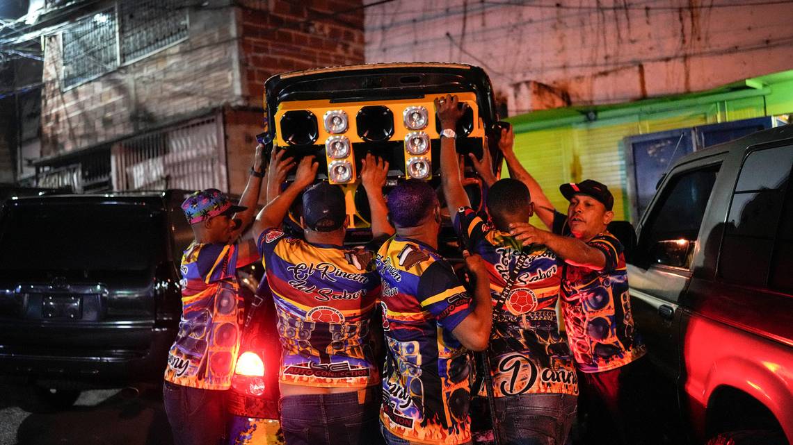 Customized cars, SUVs take parties on the road in Venezuela