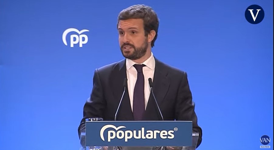 Siga EN VIVO la intervención de Pablo Casado en la Junta Directiva Nacional del PP