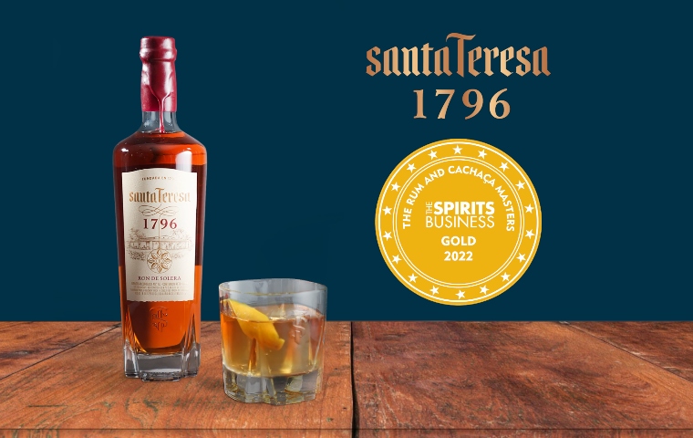 En la competencia Rum & Cachaça Masters: Santa Teresa 1796 conquistó oro en Londres 