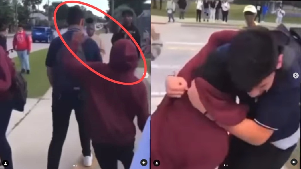 Basta de acoso: Joven venezolano es golpeado brutalmente en la salida de una escuela en EEUU