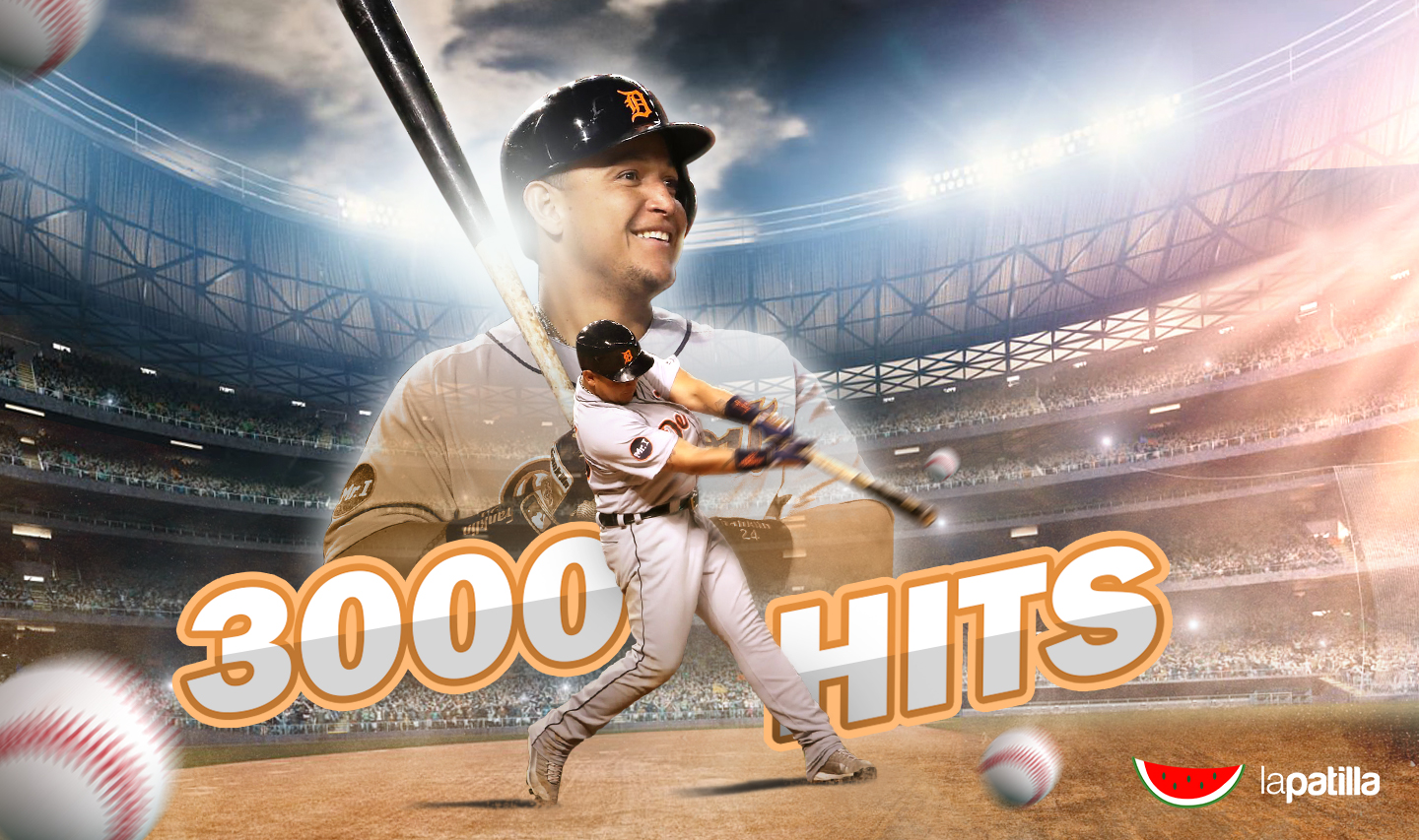 El hit 3.000 de Miguel Cabrera entre las tres mejores jugadas del 2022 en las Grandes Ligas