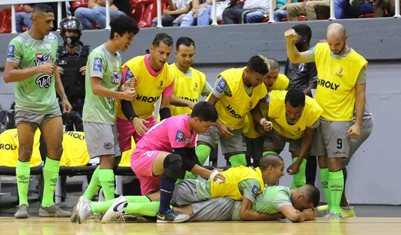 Vikingos sorprendió a Centauros en la Liga Futve Futsal 1