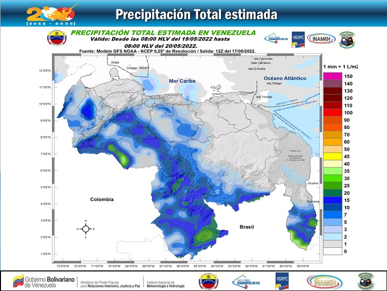 Inameh alertó sobre la presencia de polvo del Sahara en varios estados de Venezuela #19May