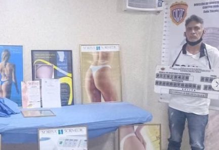 Médico pirata inyectaba nalgas sin permisos sanitarios en Caracas y ahora se enfrenta a la ley